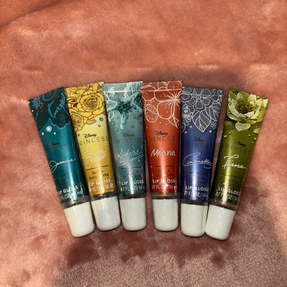 Bath and Body Works Disney Princess Lip Gloss Set